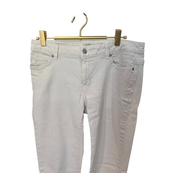 Michael Kors White Skinny Jeans Stretch Denim Women’s 8 EUC - Picture 3 of 8
